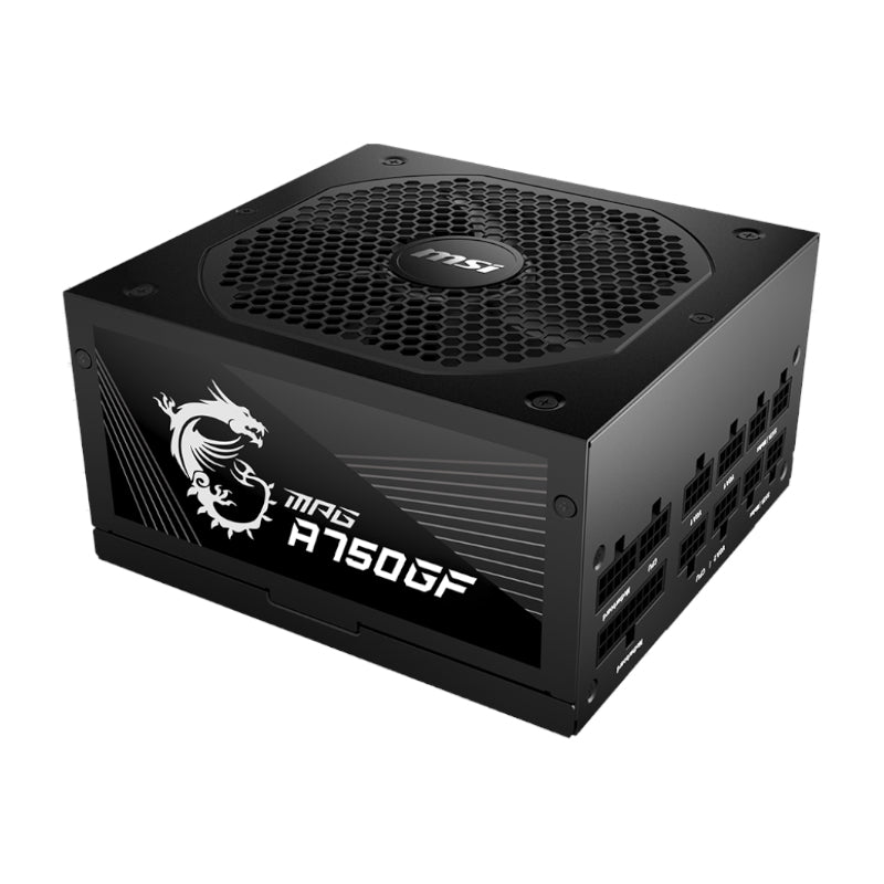 MSI MPG 750W 80 Plus Gold Fully Modular Power Supply