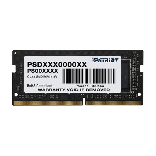 Patriot Signature Line 16GB DDR4 2666MHz Single Rank SODIMM Notebook Memory