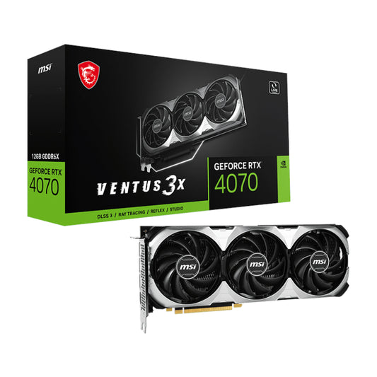 MSI Nvidia GeForce RTX 4070 VENTUS 3X 12GB